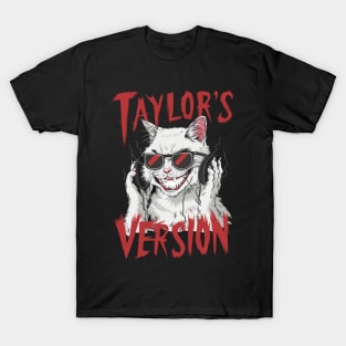 death metal taylors cat version T-Shirt